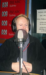 Bob Howe at ABC Radio 702 in Sydney