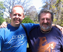 with Terry Gordon in 2004