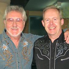 Bob with Johnny Chester 2008