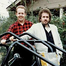 Bob with Jerry Arhelger 1988