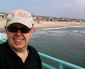 Bob on Manhattan Beach Pier