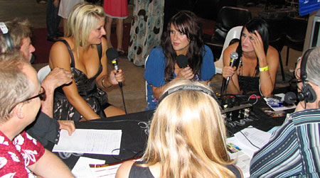 The panel talk to The McClymonts, Tamworth 2008