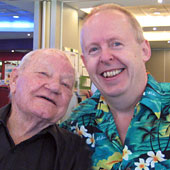 Milton and Bob in May 2016