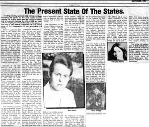 The Present State of the States (1985)